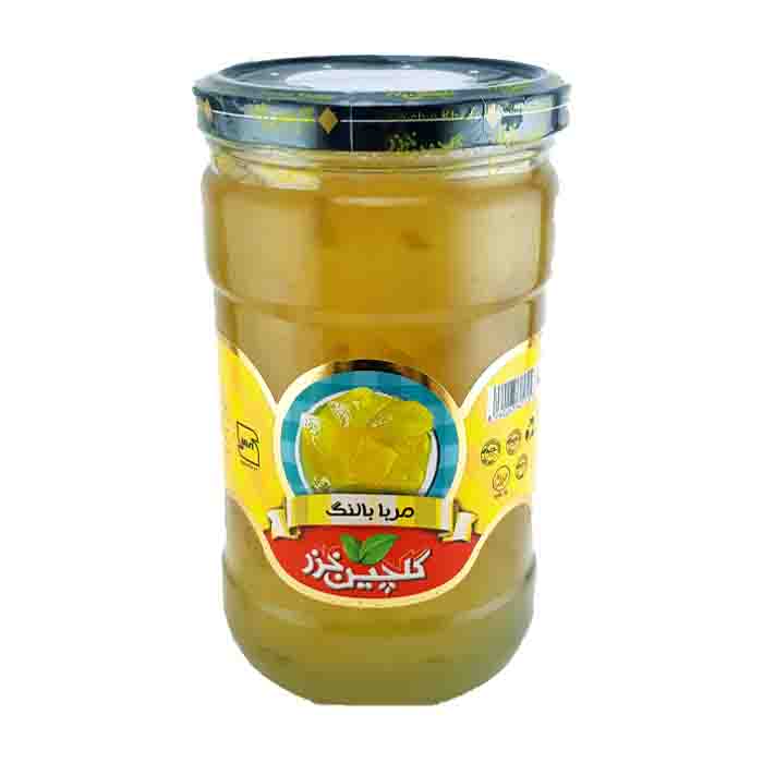 عکس اصلی مربای بالنگ 800 گرمی گلچین خزر